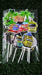 Topper Cake Mobil Truk Oleng: Desain Mobil Kue & Aksesoris Unik