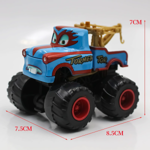 Takara Tomy | Pixar Cars Dr. Damage Racing Car 1/55 Metal Die Casting Model Alloy Material Anime Figure Arvy Childrens Toys Birthday Gifts