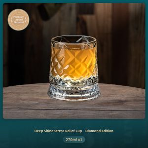 BOANG | Rotating Premium Crystal Whisky Cup