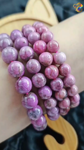 Collection Ceiling Grade Natural South Africa Pink Sugilite Bracelet