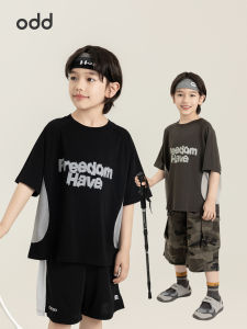 Breathable Street Style Loose Color Blocking Boys T-shirt