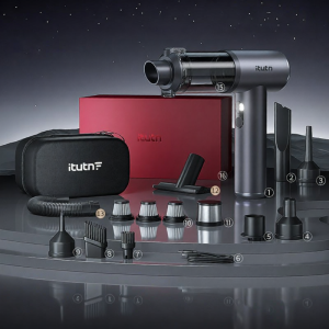 itutn | Handheld Portable Powerful Car Vacuum Sweeper