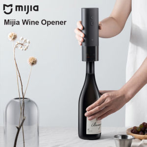 Mijia Electric Wine Opener Battery Automatic Bottle Cap Opener for Red Wine Beer with Foil Cutter Kitchen Accessories