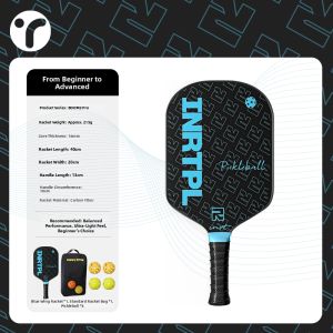 INRT | Carbon Fiber Professional & Kids Pickleball Paddle