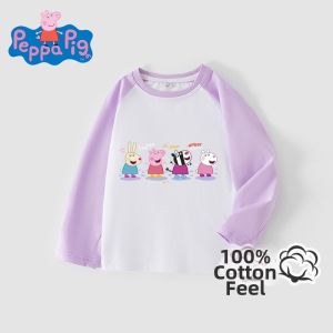 Peppa Pig | Long Sleeve Cotton Childrens Tshirt