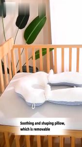 EBBSTORE Infant Baby Pillow For Head Support Newborn Flat Head Prevention Soft Comfortable Cushion 0-6 Mths