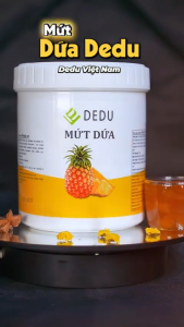 Mứt Dứa DeDu 12kg Mứt Dứa Trái Cây Tươi Pha Chế Đồ Uống Các Loại Đồ Uống Vô Cùng Thơm Ngon