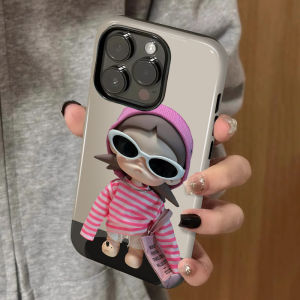 Kowei Korean Style Atmosphere Gazi Sister Anti-Fall Simple Design Phone Case for Honor 400 pro X70i 60SE 50 Set Soft Shell Protection