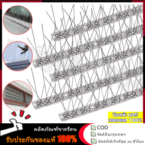 【ร้านค้ากรุงเทพ จัดส่ง 24 ชม】ขายดี! ลวดกันนกพิราบคุณภาพสูง อุปกรณ์กันนกพิราบ กับดักนกพิราบ กันนกพิราบ หนามไล่นกพิราบ ยากันนกไล่นกพิราบได้ ตะปูกันนก ฐานสแตนเลส ยาว 50 ซม