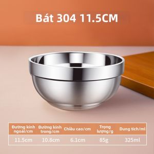 BAICHANG | Bát Trẻ Em Inox 304 Cấp Thực Phẩm
