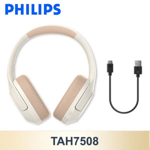 Philips | Philips TAH7508 Wireless Head-mounted Headphonds Bluetooth 5.2 Noise Canceling HIFI Stereo Headset Outdoor Sports Music Earphone