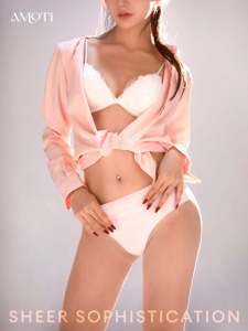 AMOTi Sensual Matte Thin Pantyhose Ice Cream Color 1D Fine Texture Seamless Shaping Leggings for Women & Couples