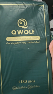 ทิชชู่ QWOLF (แถมตะขอ) กระดาษทิชชู่ แบบดึง เช็ดหน้า สีเขียว เช็ดมือ หนา4ชั้น แขวนผนัง