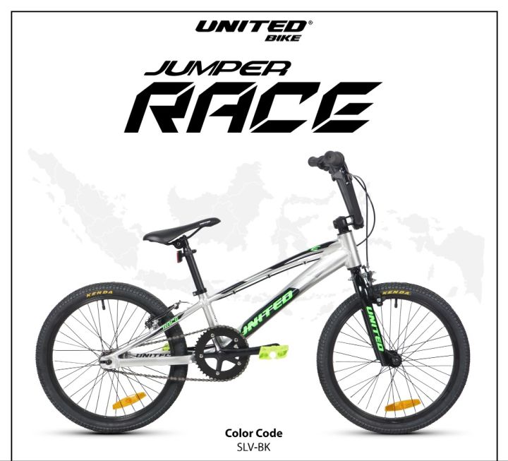 Sepeda United BMX 20 inch Jumper Race Lazada Indonesia