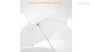 Studio Photo Standard Flash Diffuser Translucent White Umbrella 43 For Indoor And Outdoor Photography