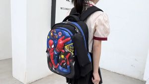 2025 New Kulomi Primary School Two-piece Schoolbag Large Capacity Oxford Cloth Hard Shell Waterproof