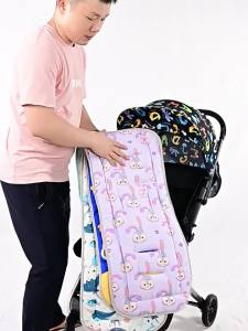 AODUOYAYA Baby Stroller Cotton Cushion Seat Comfortable Mat Breathable Stroller Seat Liners Body Support Pads