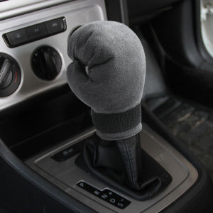 Creative Boxing Car Gear Handle Cover Decorative Gear Restoration Stylish Gear Lever Gear Shift Knob Cover with Stops Protective Cover Hand Automatic