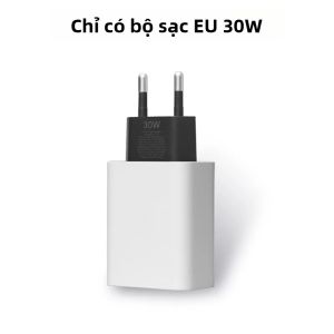 Sạc Nhanh Google 30W PD Với Cáp Sạc Nhanh Type C Bộ Chuyển Đổi Nguồn Tường Cho Pixel 9 8 7 6 Pro XL 7A 6A Phích Cắm EU/US