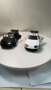 (Bagged) 1:36 Alloy Car Model Modeling Vehicle Supra Racing Sports Pull Back Car Ornaments Collection Toys For Boy Child