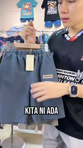 LittleCo Boys Cotton Shorts – 100% Premium Cotton Elastic Waistband Embroidery Logo Badge Comfortable Smart Boys Shorts (5 - 14 Years Old)