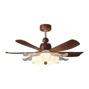 PARSA | Retro Style Quiet Smart Ceiling Fan Light