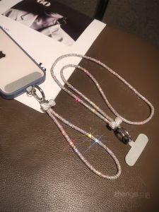 สร้อยคอโทรศัพท์ผู้หญิงระดับไฮเอนด์ เครื่องประดับแฟชั่นแบบยาว เครื่องประดับโทรศัพท์มือถือแบบป้องกันการสูญหาย สายคล้องคอโทรศัพท์มือถือแบบสั้น สายคล้องคอกล้อง Ccd สายโซ่โทรศัพท์มือถือแบบใหม่