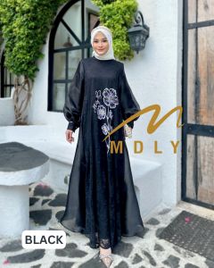 Baju Gamis Wanita Terbaru Premium  Biya Dress by Mdly