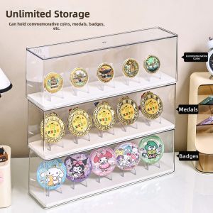 YOUKAMAN | Clear Medal Trophy Coin Storage Box
