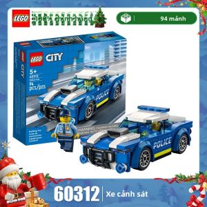 Khối Xây Dựng Xe Cảnh Sát LEGO - City Series 60312 60418 Đồ Chơi Xếp Hình Sáng Tạo Dành Cho Bé Trai Và Bé Gái Quà Tặng Giáo Dục Cho Trẻ Em