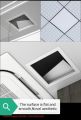 Aluminum alloy access port, ceiling support plate inspection hole, ceiling cover wall access hole,WHITE MANHOLE COVER NEW MODEL MACDESIGN. 