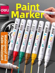deli | Waterproof Quick-Dry Multifunction Touch-Up Pen