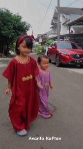 GAMIS KAFTAN ANAK ANANTA 1 /KAFTAN ANAK / KAFTAN ANAK TERBARU / KAFTAN LEBARAN / KAFTAN ANAK LEBARAN