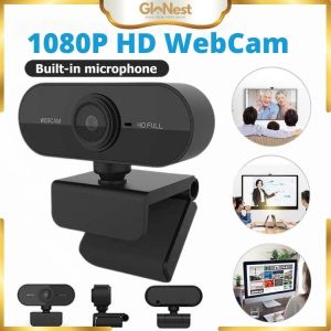 1080P HD Webcam For Laptop with Built-in Microphone Computer USB Meeting Camera for Video Conference Webcast and Live Chat