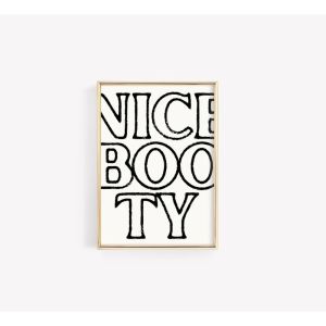 Minimalist Shower Head Funny Duck Quotation Posters Canvas Printing Wall Bathroom Toilet Home