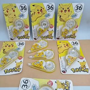 Bút Xóa Kéo Hình Nhân Vật Pikachu Dài 3m6 Tẩy Xóa Chỉnh Sửa Dễ Dàng Sạch Sẽ Bộ Đồ Dùng Học Tập Cho Bé