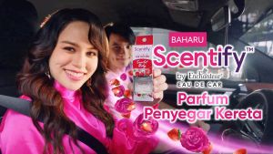 SCENTIFY Eau De Car Scarlet Ruby 14ml Bundle x3 | 2X Long-Lasting Parfum | 2-in-1 Versatile Usage | Scentify by Enchanteur