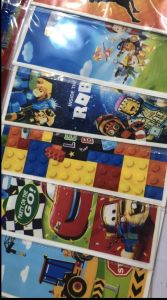10pcs Plastic Loot Bags / Party Bags  (Character Design for Boys 16.5x25cm)
