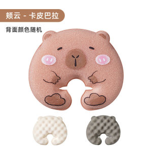 Capybara Kitchen Sink Drain Sponge Cloth Dishwashing Brush Pot Scrubber Two-In-One Cleaning Towel Absorbent Suction Cup Design