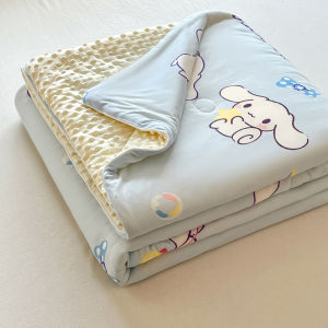 Summer Kids Doudou Quilt Summer Blanket 2024 New Arrival Official Flagship Store Baby Quilt Cool Feeling Airable Cover Machine Washable