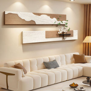 Cream Abstract Art Mural Home Decor Wall Painting