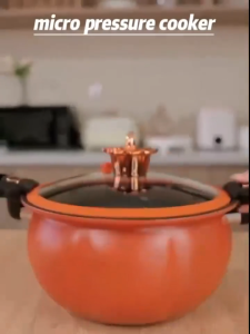 8L Pumpkin Cooking Pot Multifunctional Non Stick Micro Pressure Cooker Kitchen Cookware