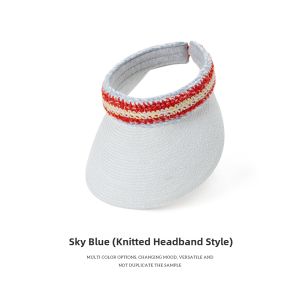 FANCET | UV Protection Face-Slimming Sun Shield Visor Hat