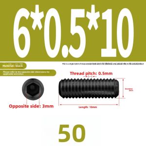 POWER&STRONG | 304 Stainless Steel Fine Thread 12.9 Grade Socket Set Screw