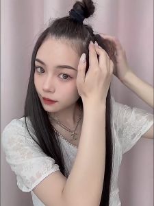 Tóc giả nữ Kẹp phím phồng thẳng Set 3 cái 💖FREESHIP💖 kẹp phím phồng tóc giả kẹp phồng chân tóc giả nữ tóc giả độn phồng Sợi Tơ Dệt Nhân Tạo Cao Cấp Tóc Giả Độn Phồng Dễ Dàng Sử Dụng - Lazada