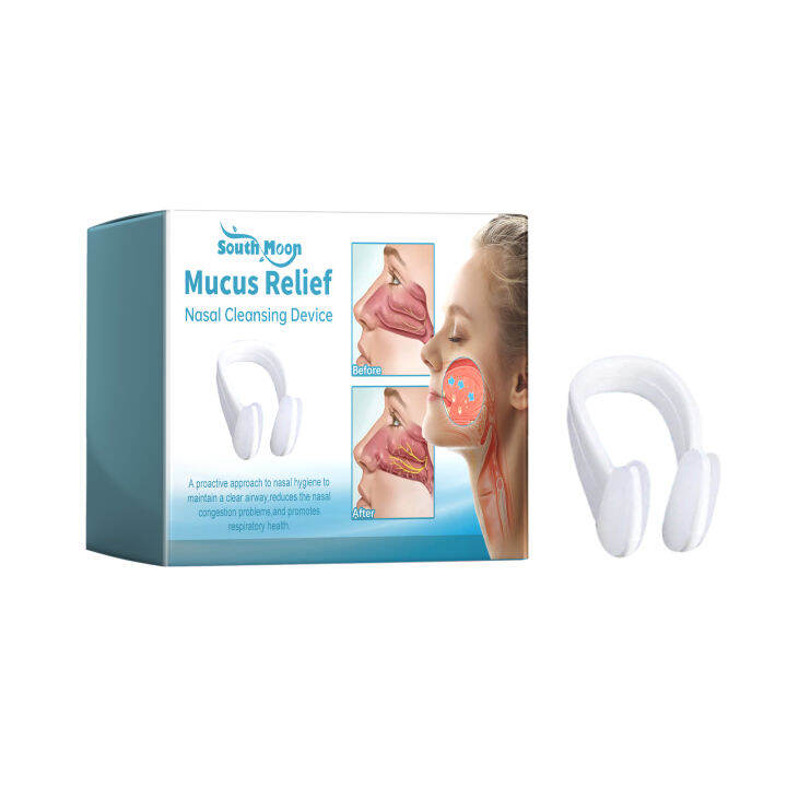 South Moon Nose Clip Mucus Relief Nasal Cleansing Device Relieving