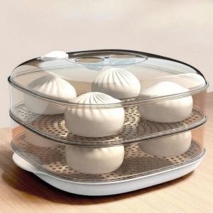 Home Use Microwave Safe Square Steamer Basket