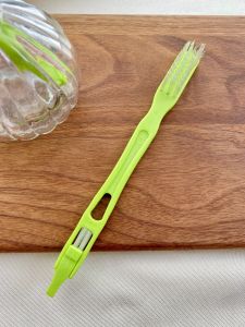 Multi-Function Rotating Head Cleaner Brush for Kitchen Use Gap Cleaning Brush Noodle Maker Juicer Small Hair Brush