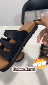 Sandal Karet (J) Wanita Import WA05-3 Sandal Wanita Slop Import Slop Karet Import Kekinian sandal wanita