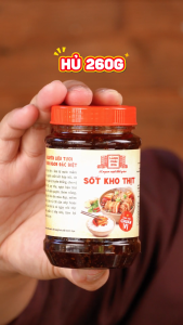 Sốt kho thịt Làng Chài Xưa 260g chuẩn vị kho thịt thơm ngon tròn vị như kho thủ công